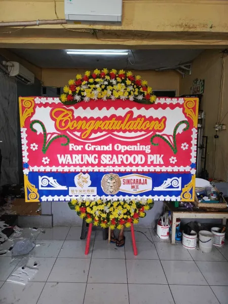 Papan Bunga Ucapan Selamat Neo Soho Jakarta Barat